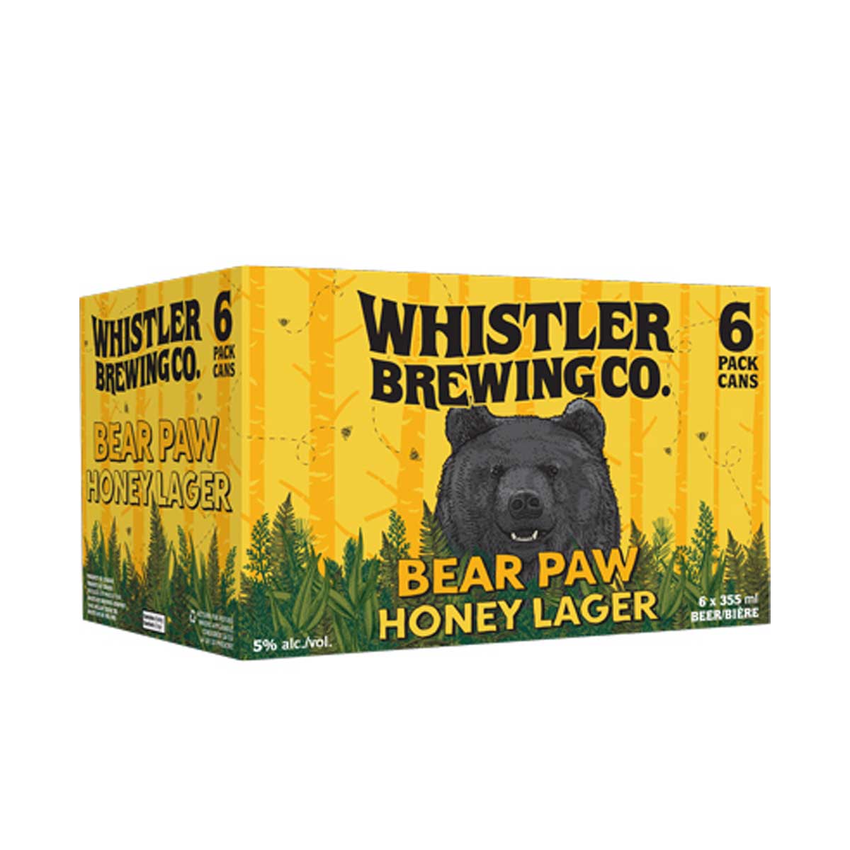 TAG Liquor Stores BC-WHISTLER BREWING BEAR PAW HONEY 6PK