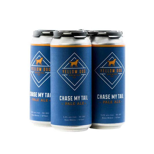TAG Liquor Stores BC-Yellow Dog Brewing Chase My Tail 4 Pack Cans