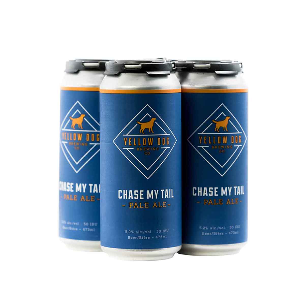 TAG Liquor Stores BC-Yellow Dog Brewing Chase My Tail 4 Pack Cans