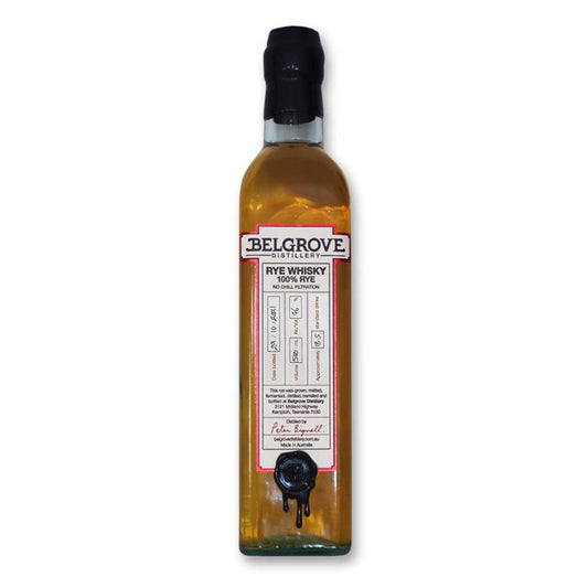 TAG Liquor Stores BC - Belgrove Distillery Tasmanian Rye Whisky 500ml