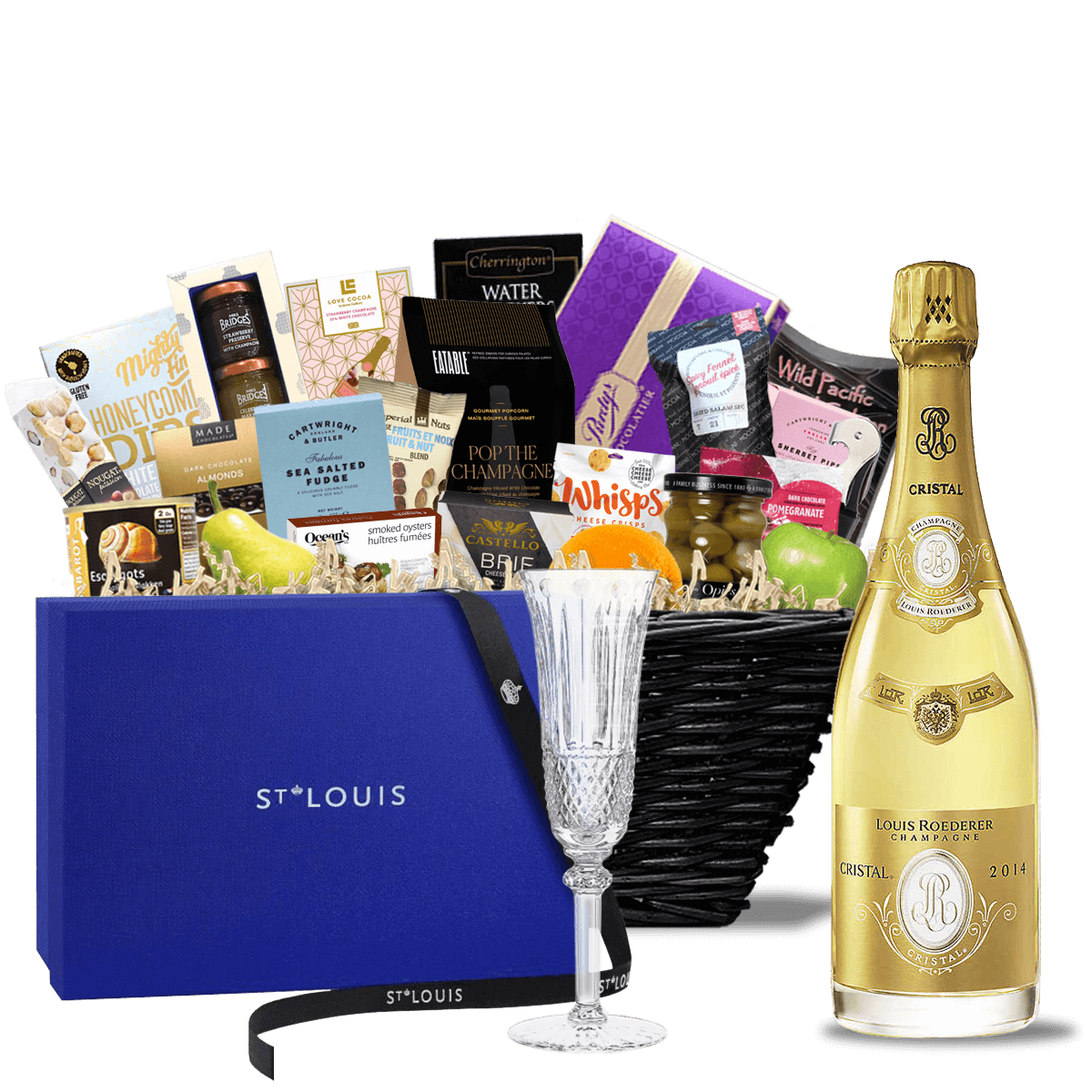 TAG Liquor Stores BC - Cristal Champagne 2014 Ultra Luxe Gift Basket