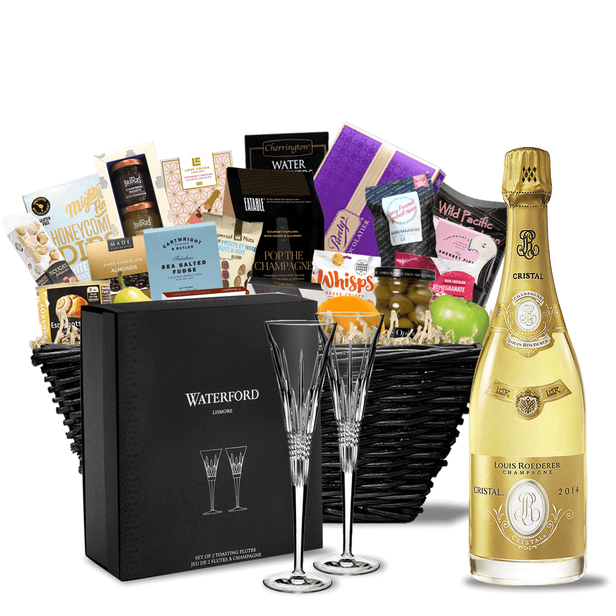 TAG Liquor Stores BC - Cristal Champagne 2014 Ultra Luxe Gift Basket