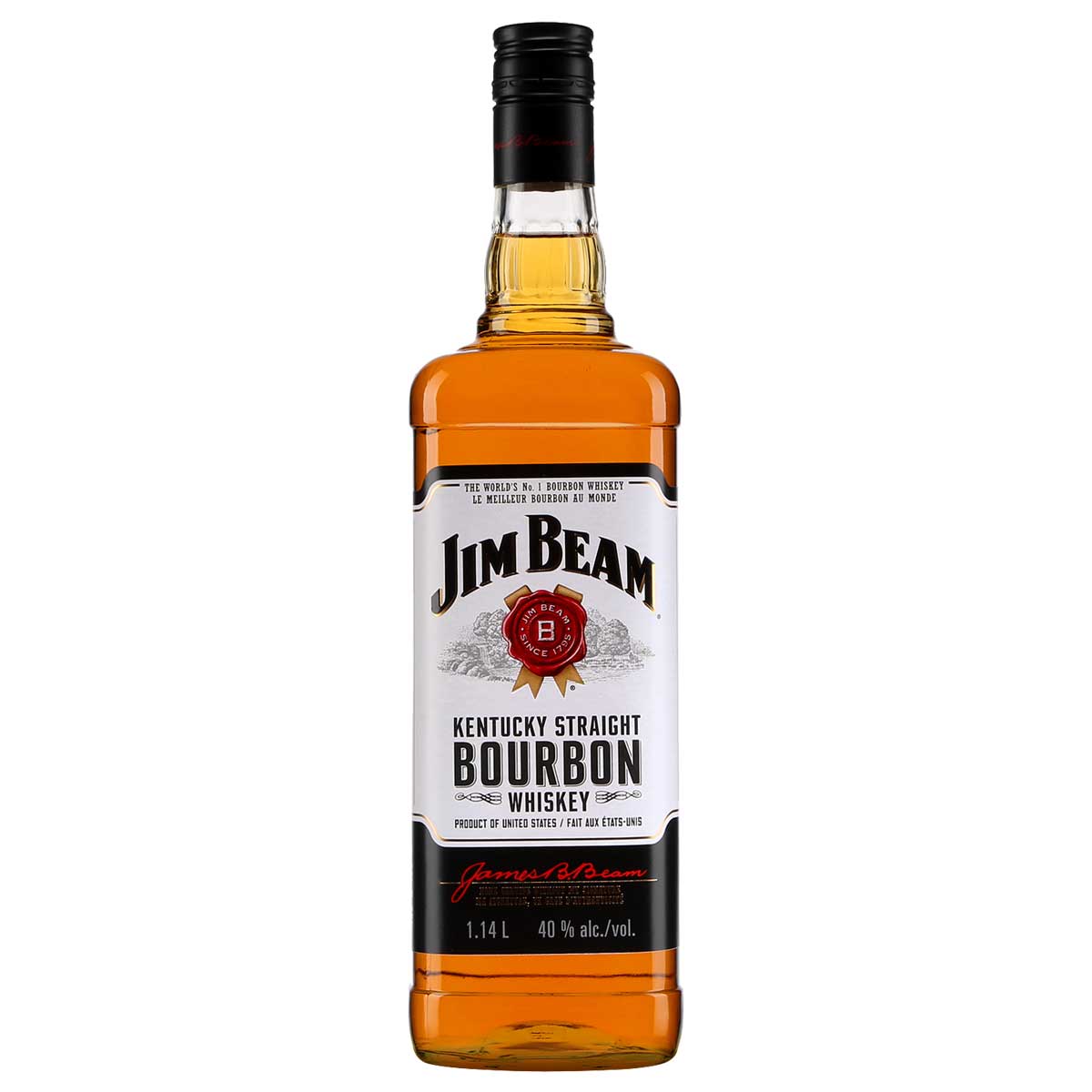 TAG Liquor Stores BC-JIM BEAM KENTUCKY BOURBON 1.14L