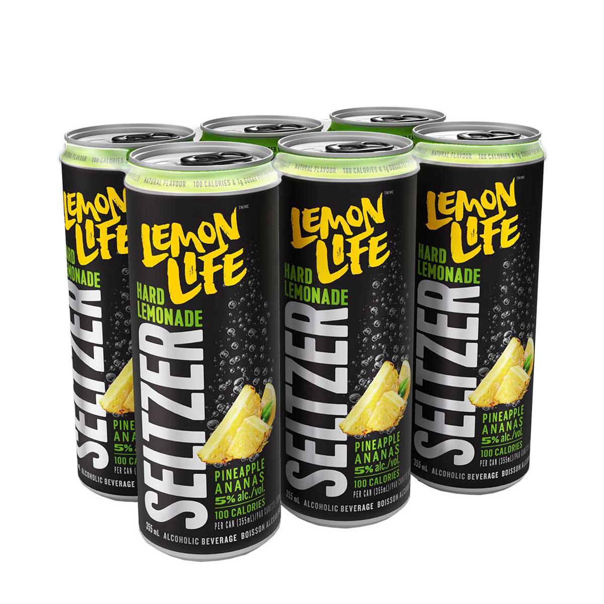 TAG Liquor Stores BC-LEMON LIFE PINEAPPLE 6 CAN