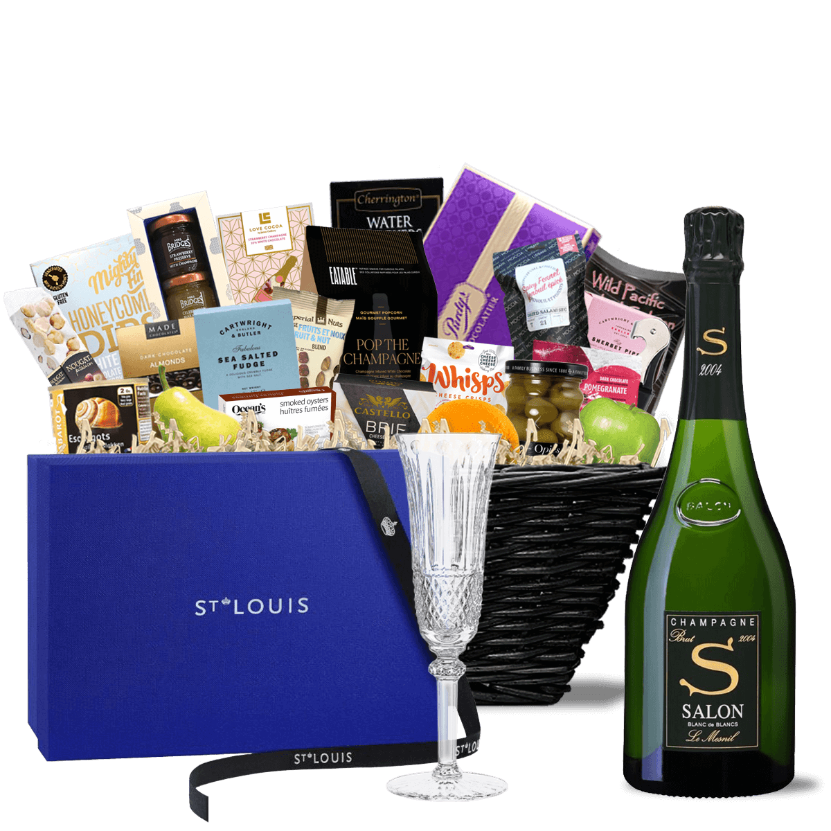 TAG Liquor Stores BC - Salon Le Mesnil Champagne 2004 Ultra Luxe Gift Basket