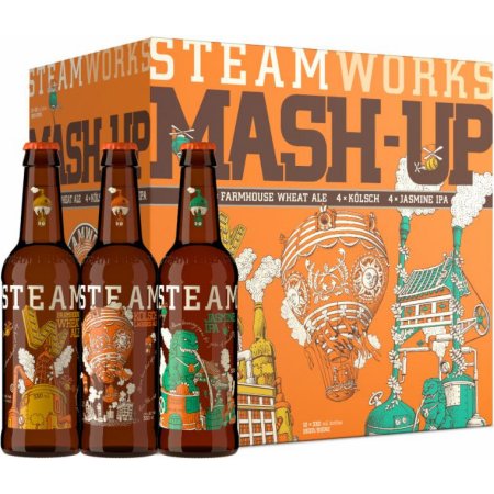 TAG Liquor Stores BC-STEAMWORKS MASH UP 12 BOTTLES