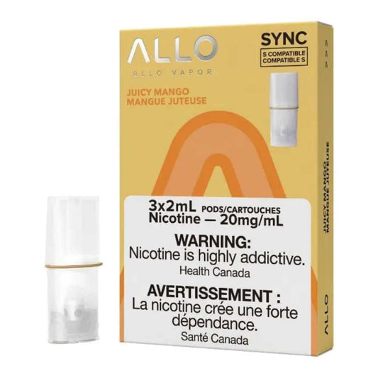TAG Liquor Stores Canada Delivery -Allo Sync Pod Juicy Mango -tagliquorstores.com