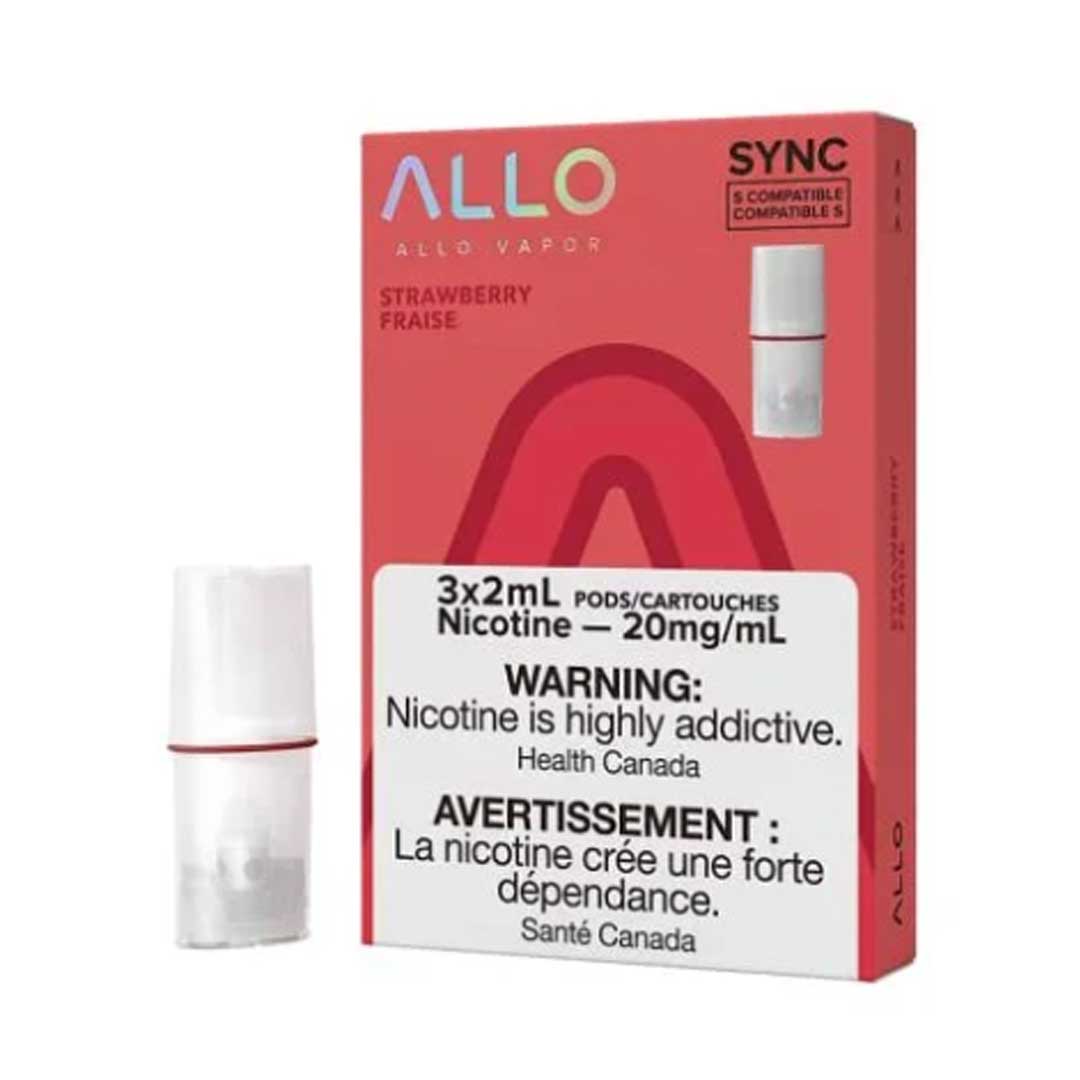 TAG Liquor Stores Canada Delivery -Allo Sync Pod Strawberry -tagliquorstores.com