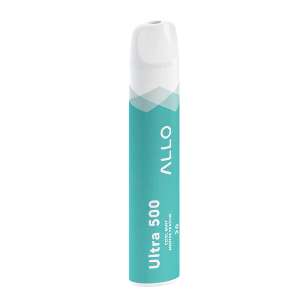 TAG Liquor Stores Canada Delivery-Allo Ultra 500 Cool Mint 20mg Disposable Vape-Other-tagliquorstores.com