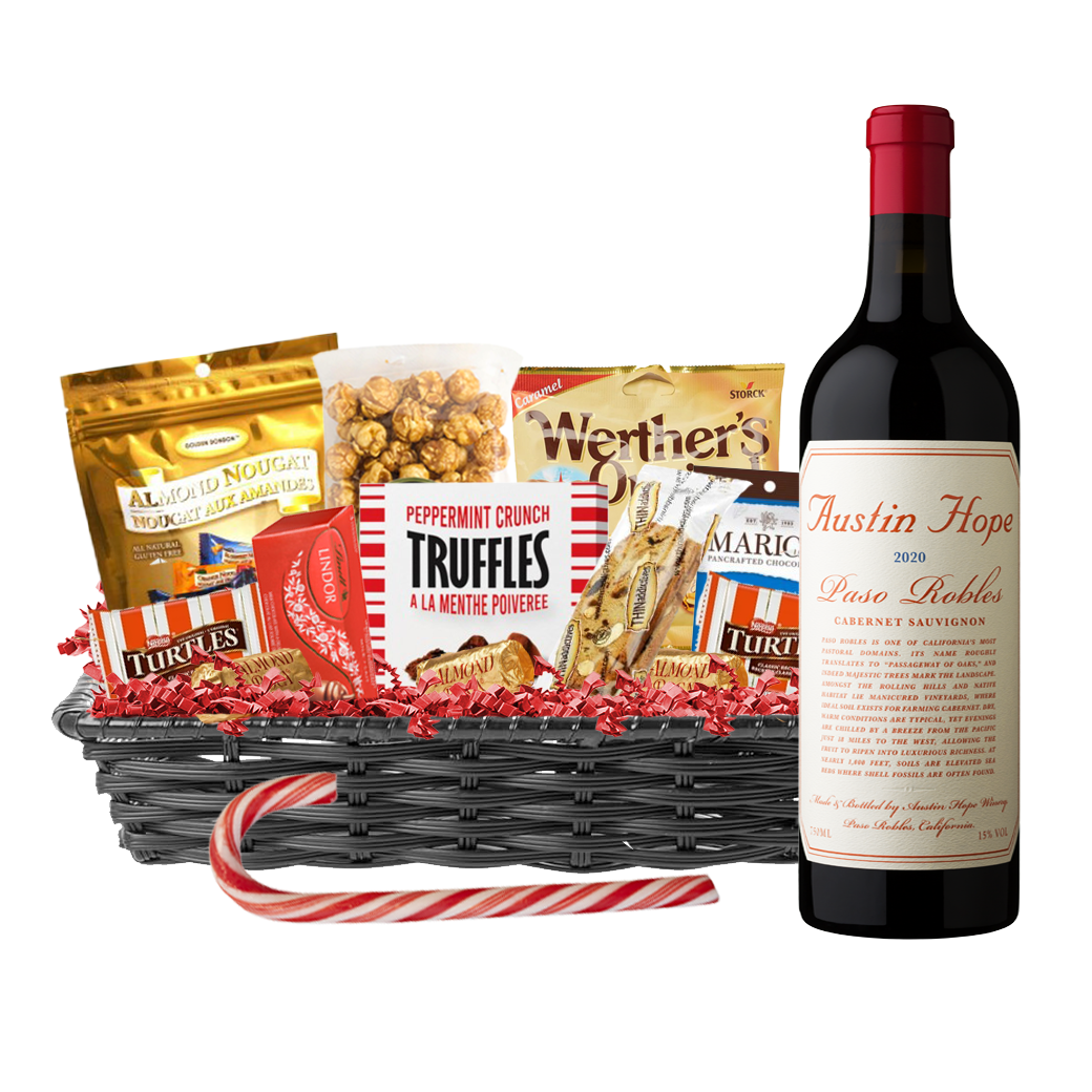 TAG Liquor Stores Liquor Gift Delivery Canada - Austin Hope Cabernet Sauvignon 750ml Christmas Gift Basket