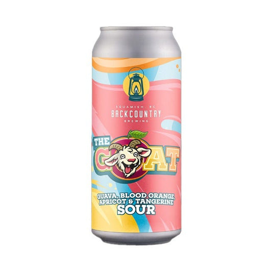 Backcountry Brewing The GOAT Guava Blood Orange Apricot Tangerine Sour 473 mL Can