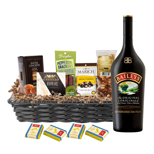 TAG Liquor Stores Liquor Gift Delivery Canada - Baileys Irish Cream Liqueur 750ml Gift Basket