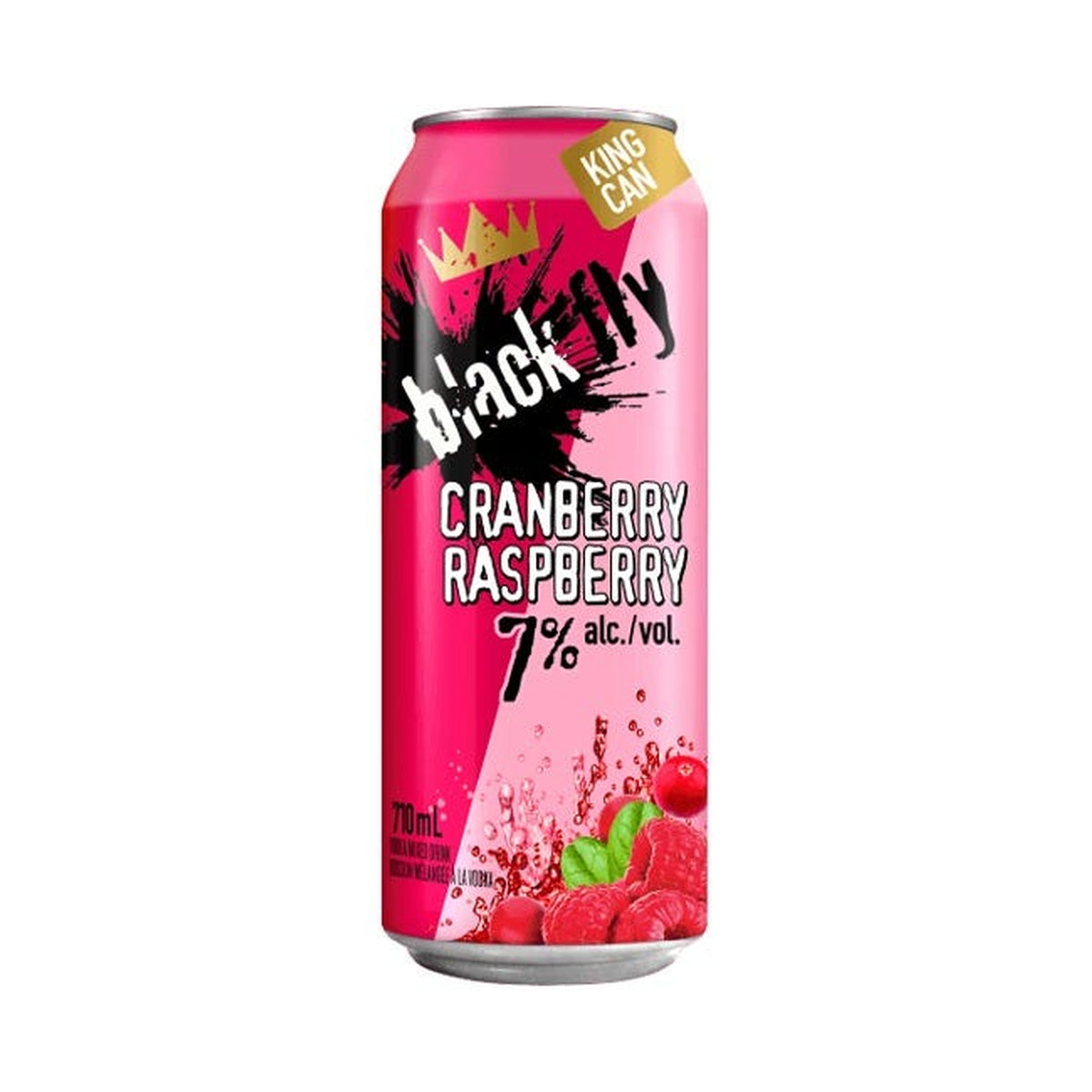 Black Fly Beverage Co. Cranberry Raspberry 710 mL