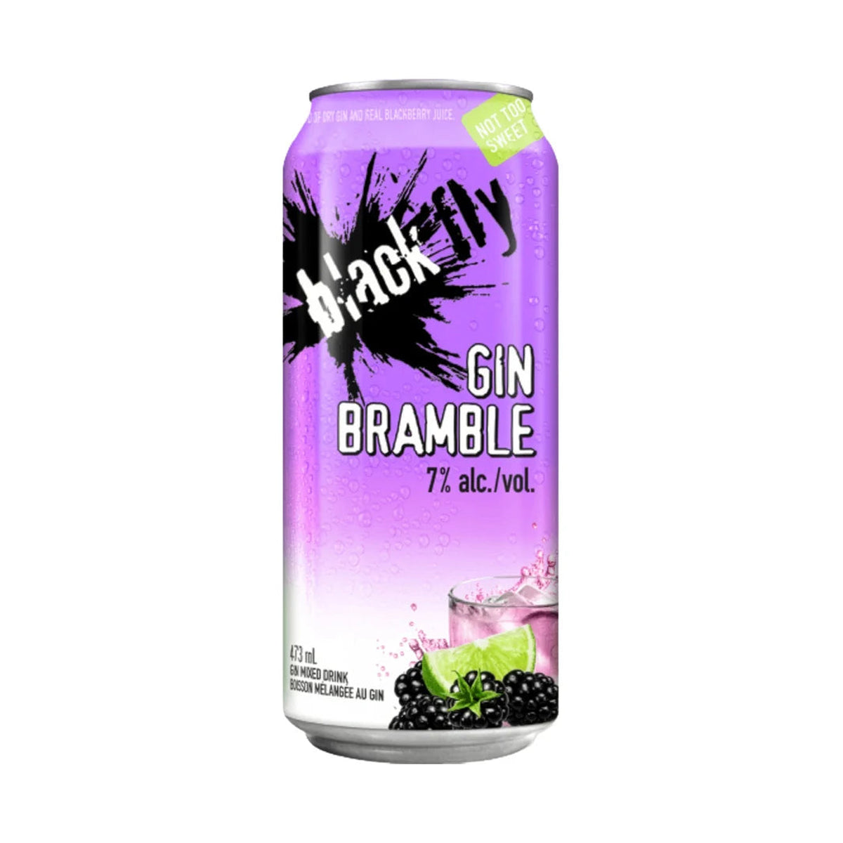 Black Fly - Gin Bramble Tall Can 473 mL