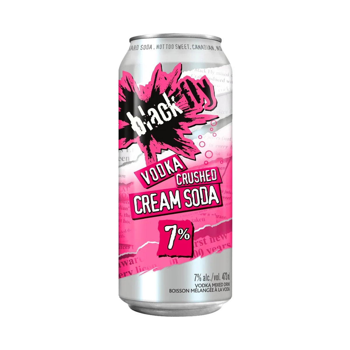 Black Fly - Vodka Crushed Cream Soda Tall Can 473 mL