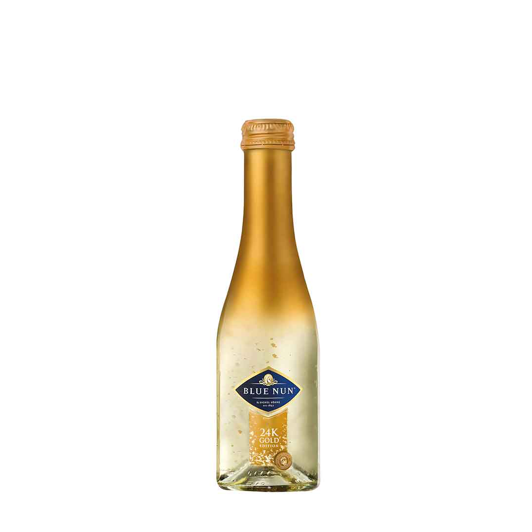 TAG Liquor Stores Liquor Gift Delivery Canada - Blue Nun 24k Gold Edition Sparkling 200ml