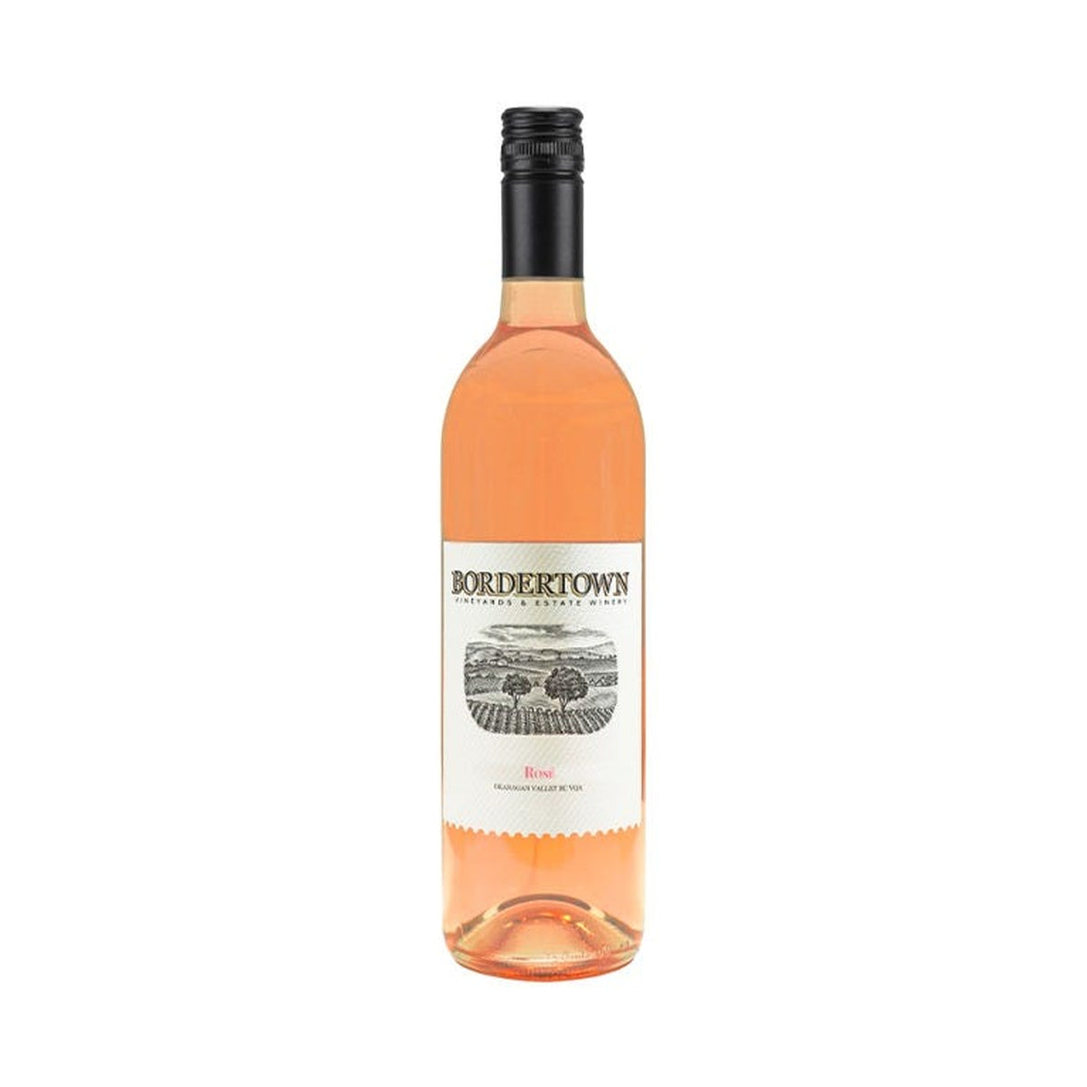 Bordertown Estate Winery Rose 750 mL