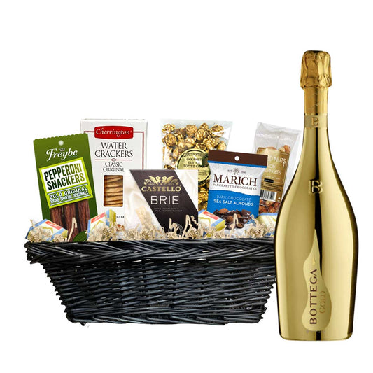 TAG Liquor Stores Canada Delivery-Bottega Gold Prosecco 750ml Corporate Gift Basket-wine-tagliquorstores.com