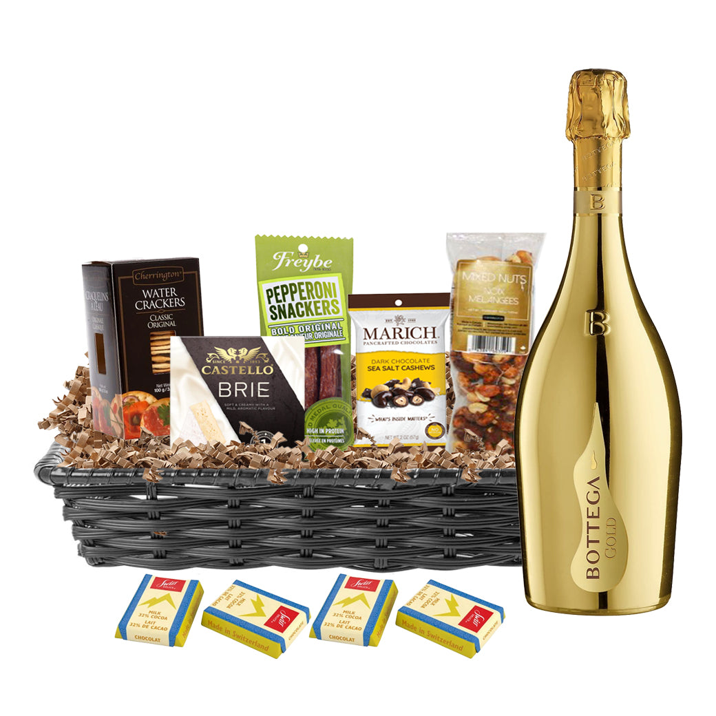 TAG Liquor Stores Liquor Gift Delivery Canada - Bottega Gold Prosecco 750ml Gift Basket