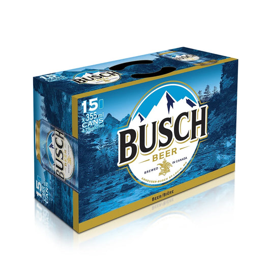 Busch Lager 15 Pack Cans