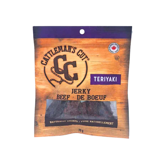 Cattlemans Cut Teriyaki Beef Jerky 70g