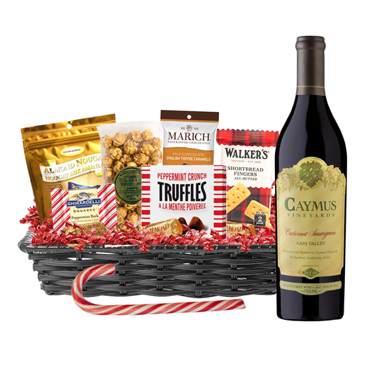 Caymus Cabernet Sauvignon 750ml Christmas Gift Basket