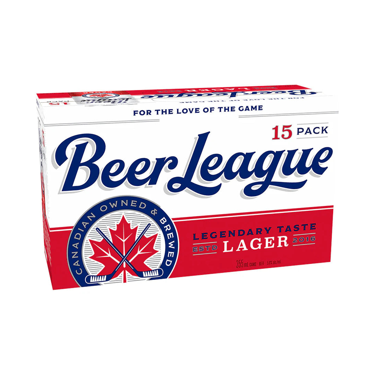 Central City - Beer League Lager 15 Cans x 355 mL