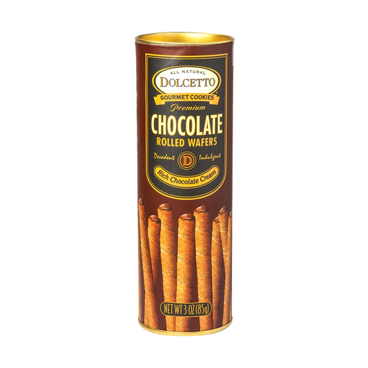 Dolcetto Chocolate Rolled Wafers 85g