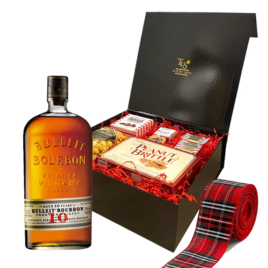 Bulleit Bourbon 10 Year 750ml Christmas Gift Box