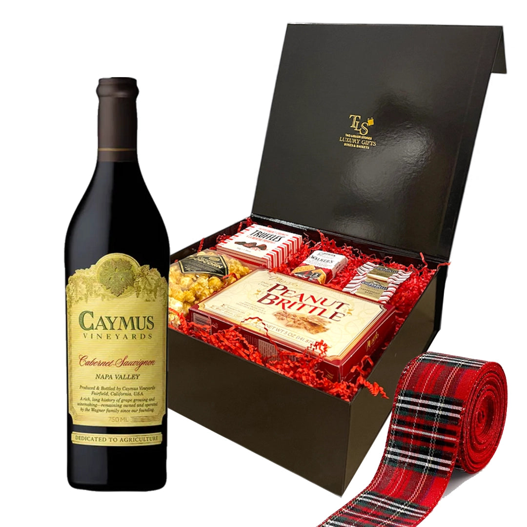 Caymus Vineyards Napa Valley Cabernet Sauvignon 750ml Christmas Gift Box