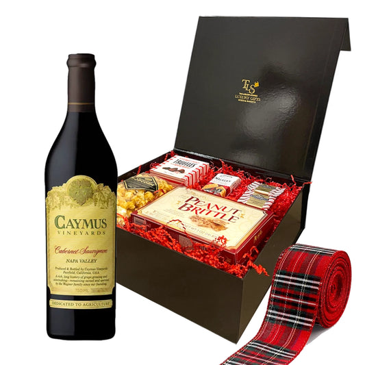 Caymus Vineyards Napa Valley Cabernet Sauvignon 750ml Christmas Gift Box