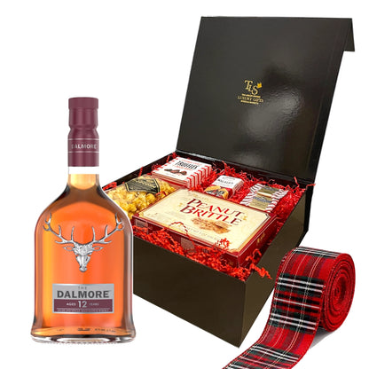 The Dalmore 12 Year Old Single Malt Scotch Whisky 750ml Christmas Gift Box