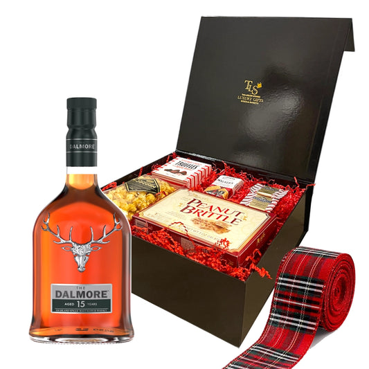 The Dalmore 15 Year Old Single Malt Scotch Whisky 750ml Christmas Gift Box