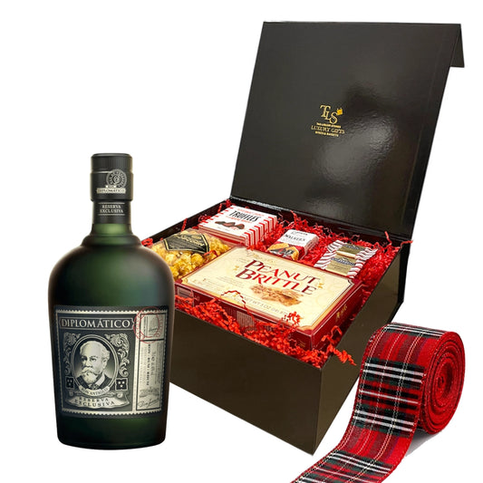 Diplomatico Reserva Exclusiva Rum 750ml Christmas Gift Box