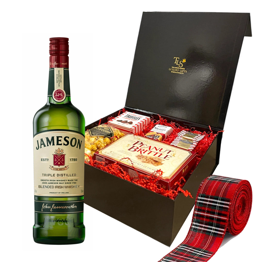 Jameson Irish Whiskey 750ml Christmas Gift Box