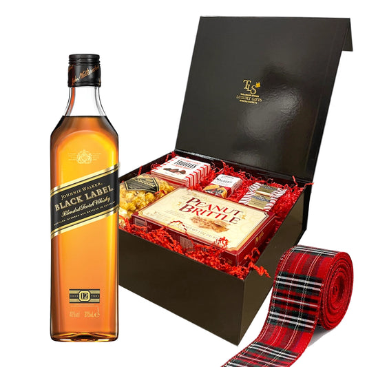Johnnie Walker Black Label 750ml Christmas Gift Box