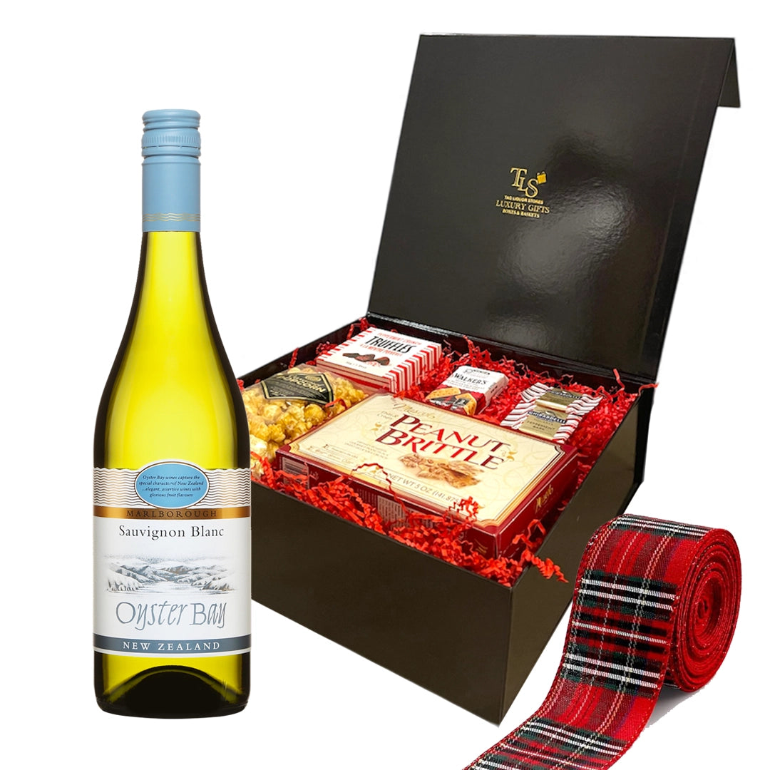 Oyster Bay Sauvignon Blanc 750ml Christmas Gift Box