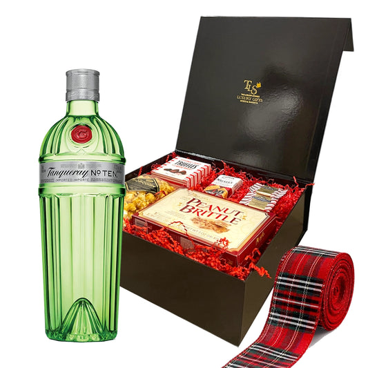 Tanqueray No. Ten Gin 750ml Christmas Gift Box