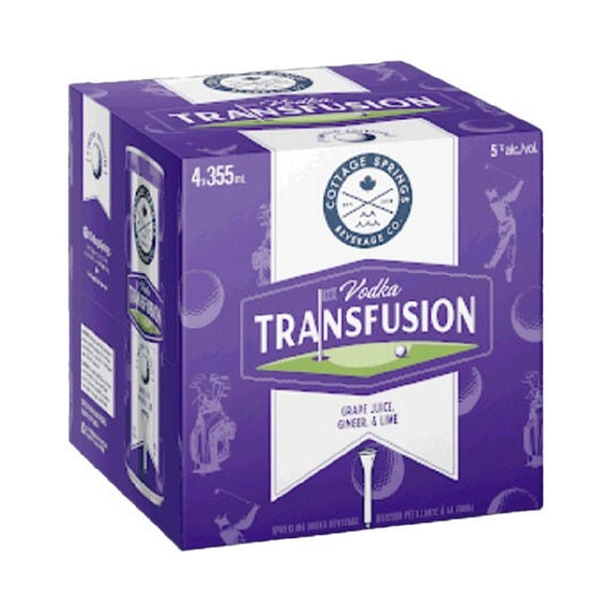 Cottage Springs Beverage Co. Vodka Transfusion 4 x 355 mL