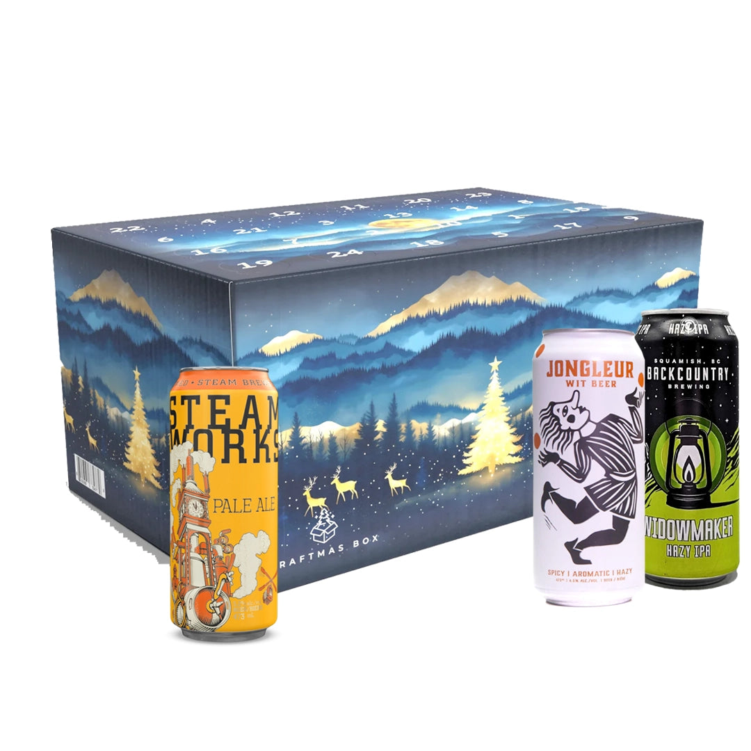 Craft Beer Advent Calendar 24 x Assorted Tall Cans