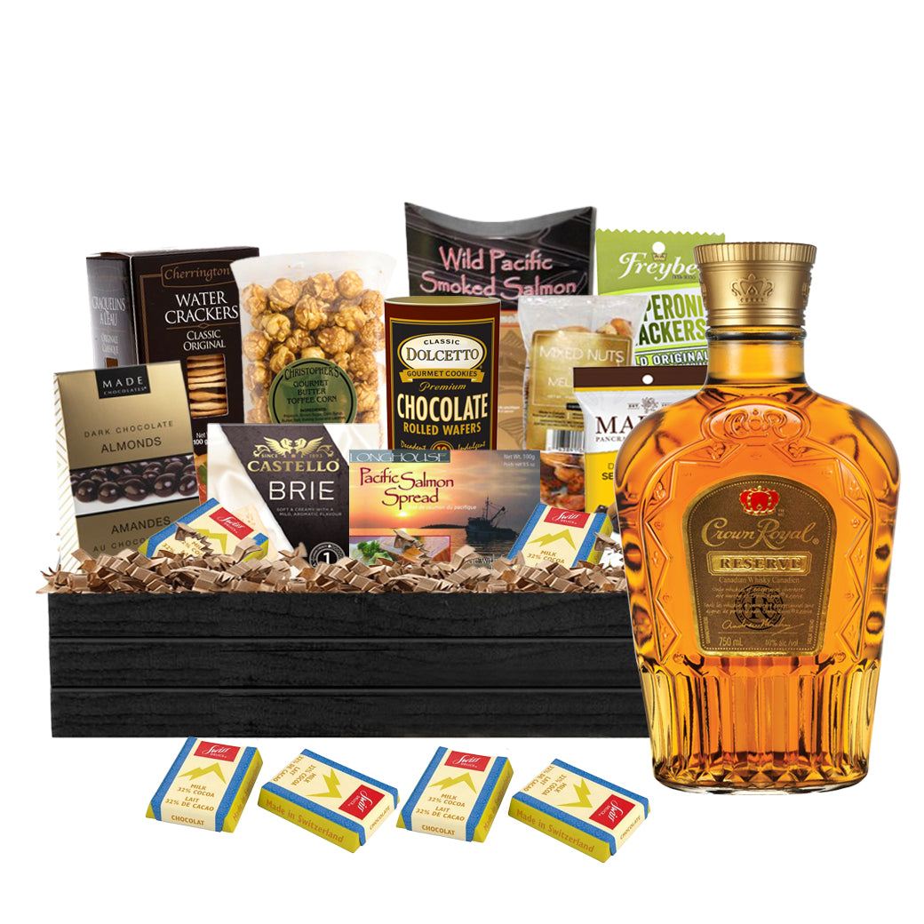 TAG Liquor Stores Liquor Gift Delivery Canada - Crown Royal Special Reserve Whiskey 750ml Gift Basket