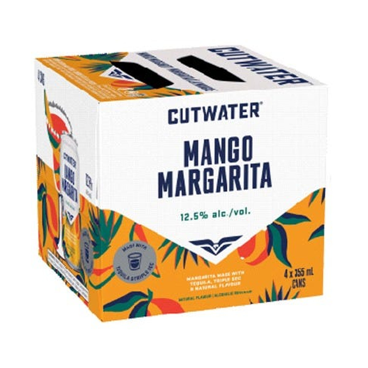 Cutwater Mango Margarita 4 x 355 mL