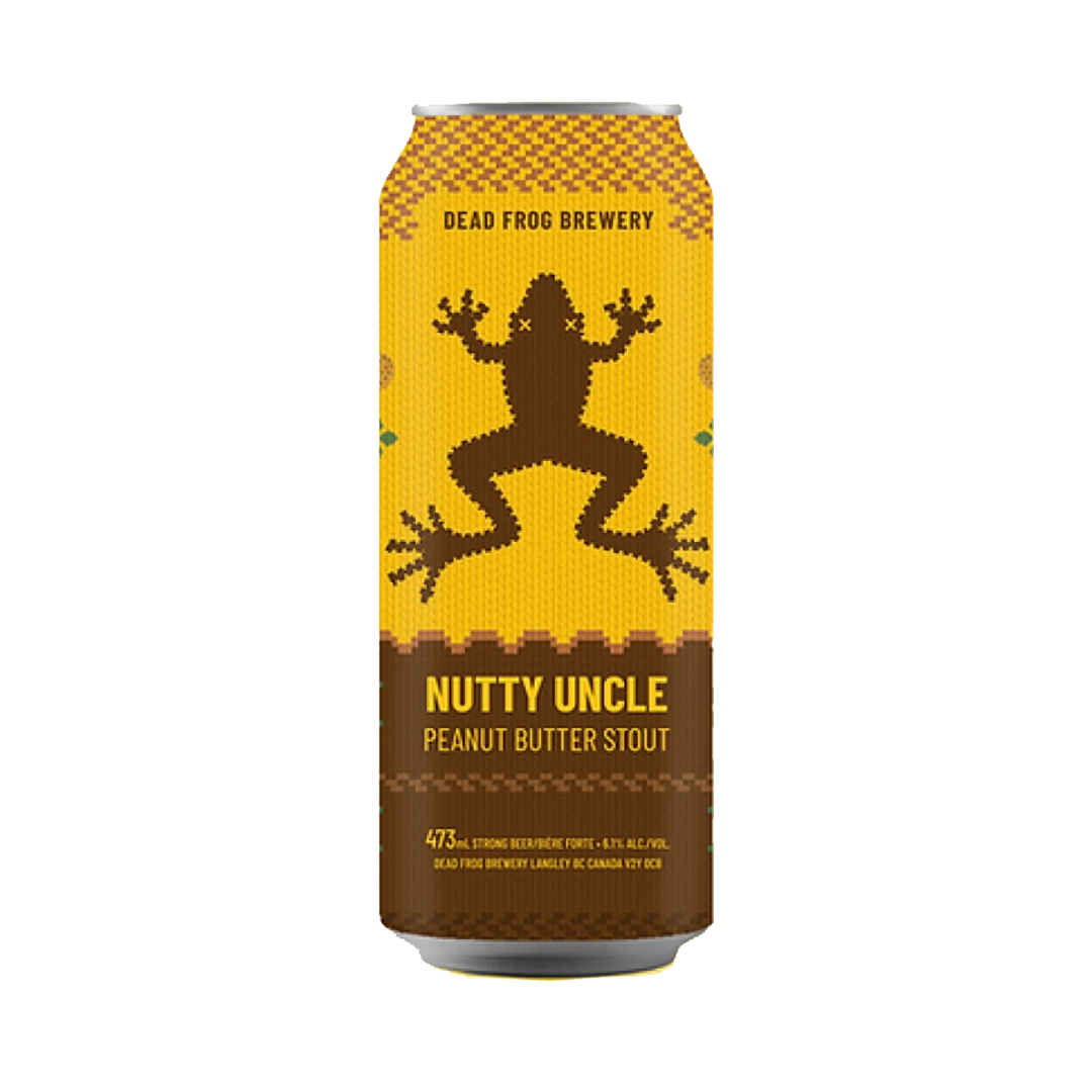 TAG Liquor Stores Liquor Gift Delivery Canada - Dead Frog Nutty Uncle Peanut Butter Stout Single Can