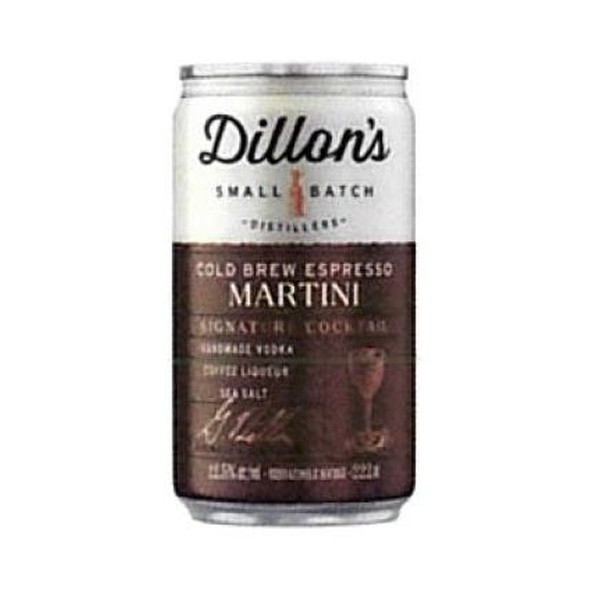 Dillon's Small Batch Distillers Cold Brew Espresso Martini 222 mL