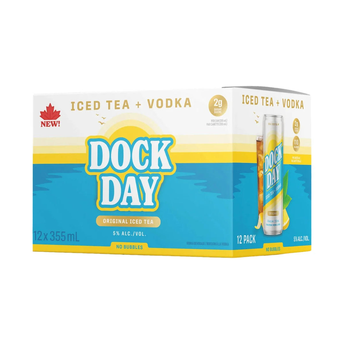 Dock Day - Iced Tea 12 Cans x 355 mL