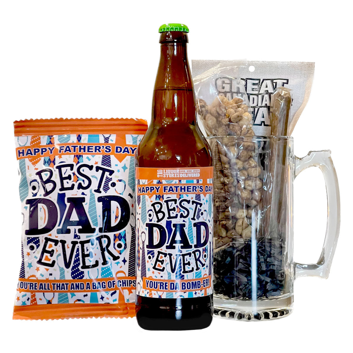 TAG Liquor Stores BC - Father's Day Bomber Gift Set 650ml-beer