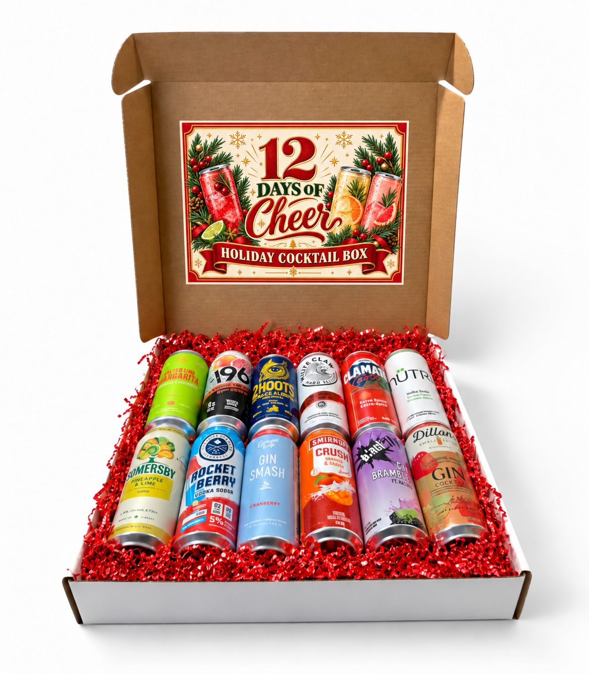 12 Days of Cheer Holiday Cocktail Box