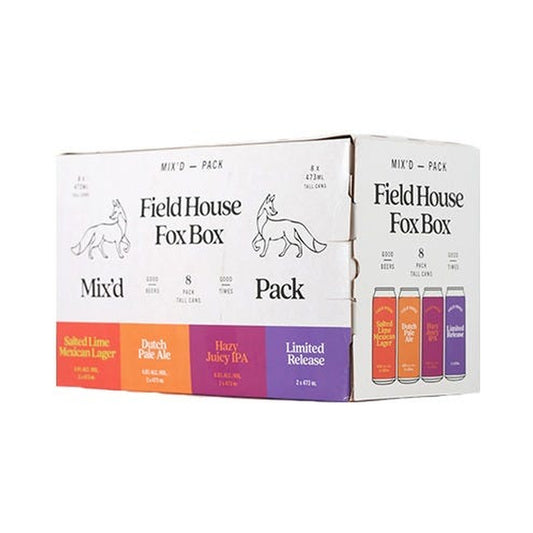 Field House Brewing Fox Box Core Pack 8 x 473 mL