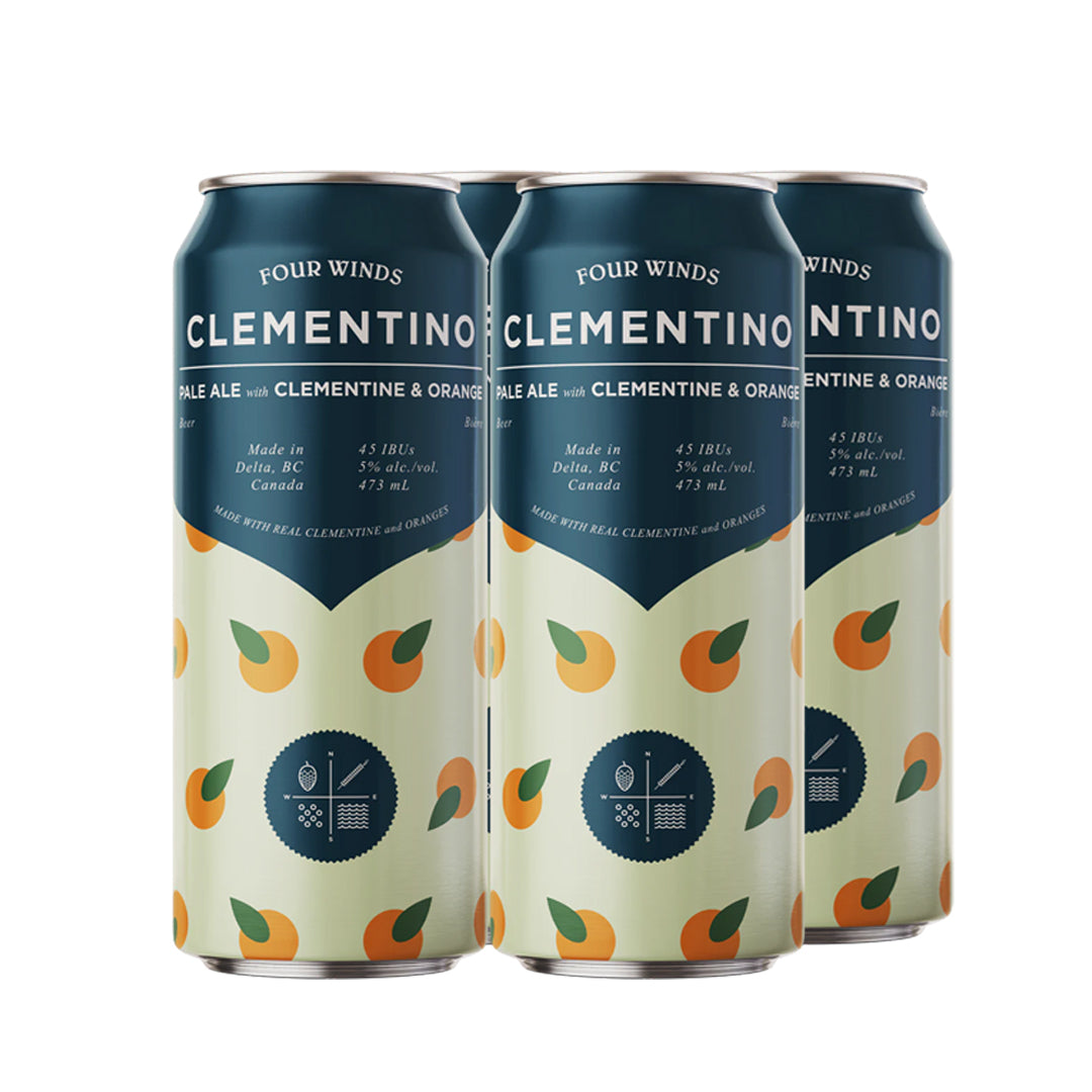 TAG Liquor Stores Liquor Gift Delivery Canada - Four Winds Brewing Clementino 4 Pack Cans