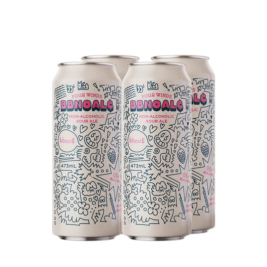 Four Winds Brewing Co BBNOALC Sour 4 Pack Cans